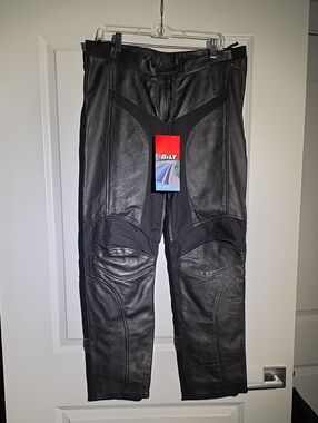 BILT Grace Leather Pants for Women - Black